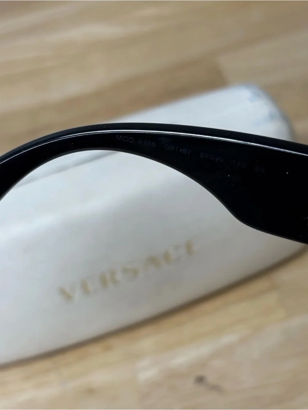 Versace Medusa Mod 4265 Iconic Archive Edition Black Gold Sunglasses Biggie